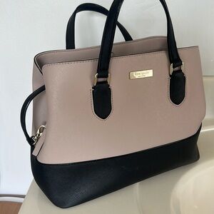 Tan and Black Kate Spade Purse LIKE NEW